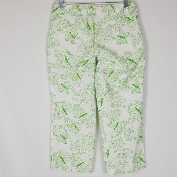Lilly Pulitzer Pants & Jumpsuits Lilly Pulitzer Green Embroidered